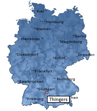 Thingers: 1 Kfz-Gutachter in Thingers