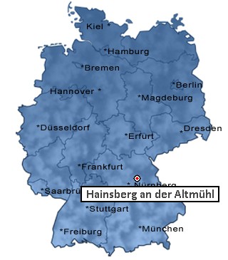 Hainsberg an der Altmühl: 1 Kfz-Gutachter in Hainsberg an der Altmühl